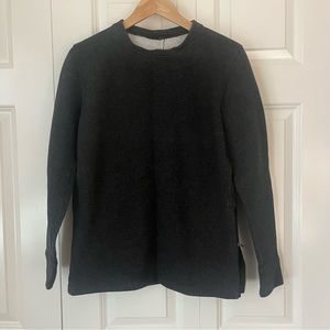 Lululemon Gray Side Zip Sweater S/M